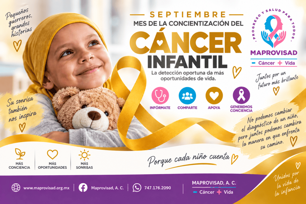 Mes de Concientización sobre el Cáncer Infantil,